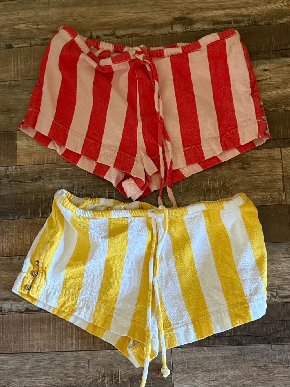 2 pairs Free People cotton shorts size L